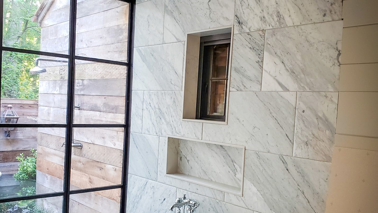High-end tile and stone work by E&H Flooring