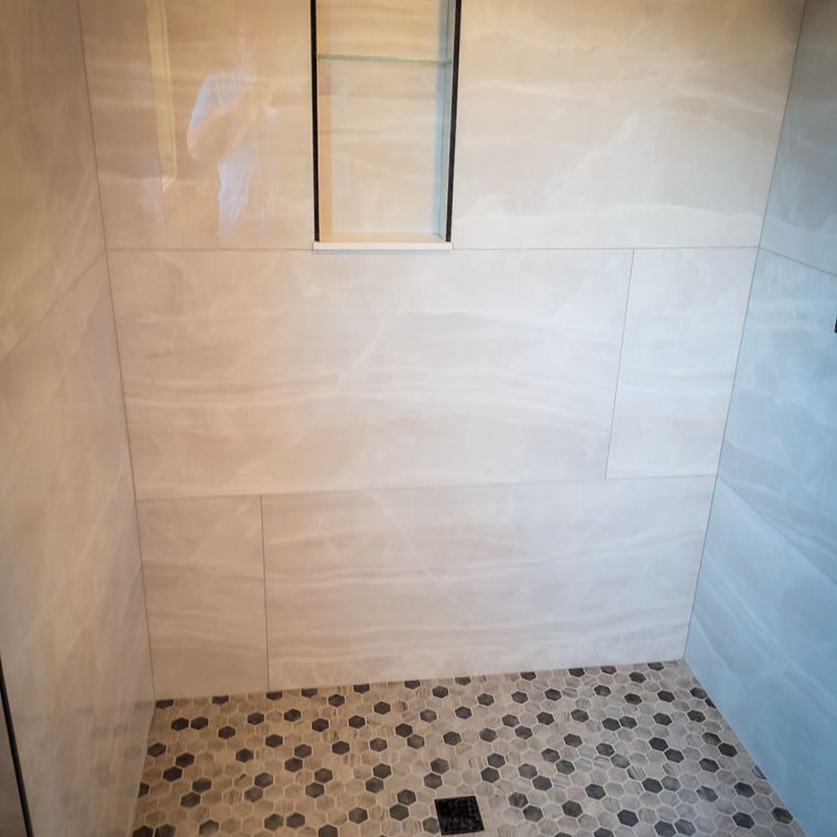 Tile and flooring project by E&H Flooring